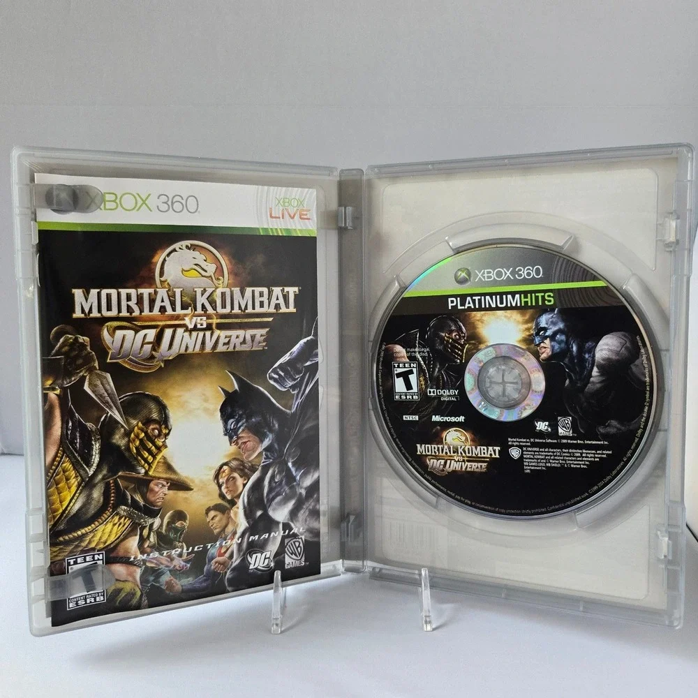 Mortal Kombat Deadly Alliance‎ & Vs DC Universe Bundle - Xbox 360 - CIB 2 Games